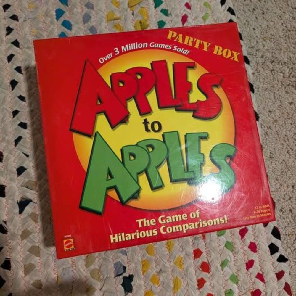 Apples to Apples Party Box Expanded Edition, like new